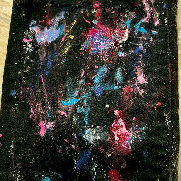 HandPainted Bebe Jeans - Picture 2 of 10